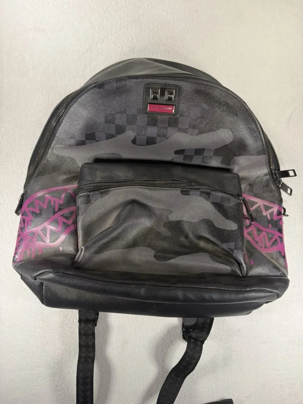 Sprayground 3Am backpack limited edition pink/black (h)